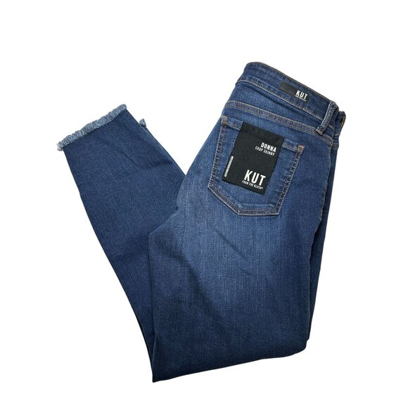 Kut from the Kloth Pants - NWT Kut From The Kloth Donna Crop Skinny Jeans Size 6  Womens Casual Stylish